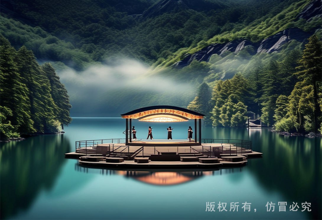 水上舞臺效果圖