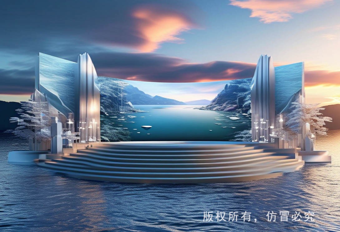 水上演藝舞臺效果圖規(guī)劃