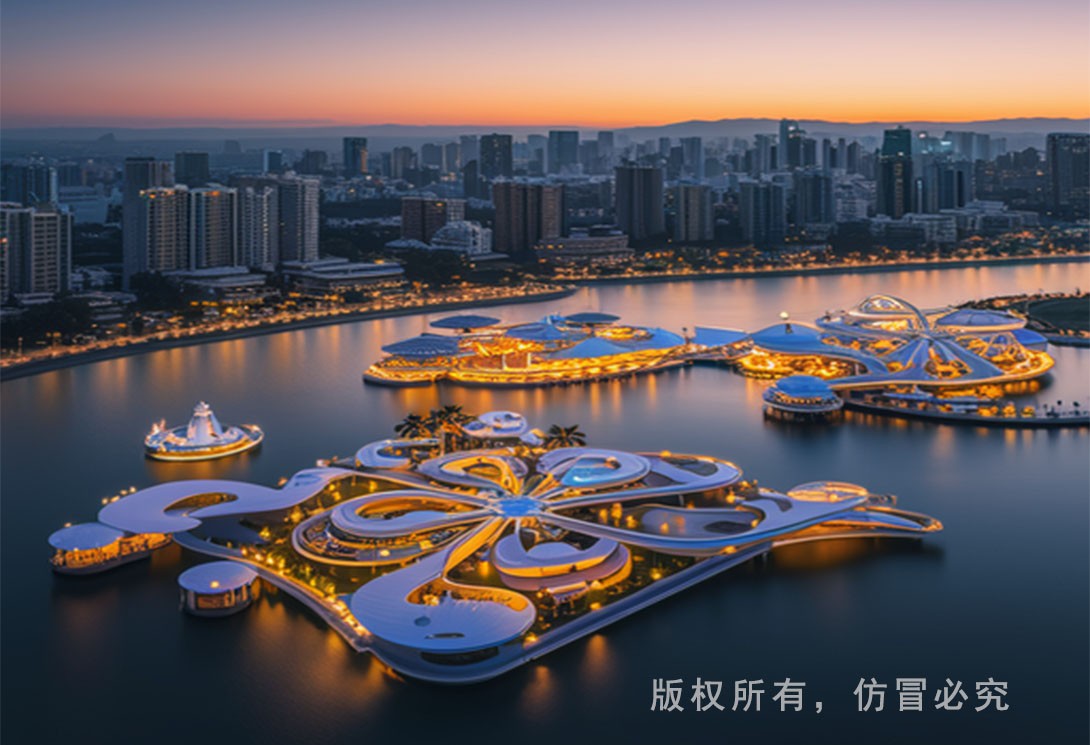 水上漂浮樂園規(guī)劃圖