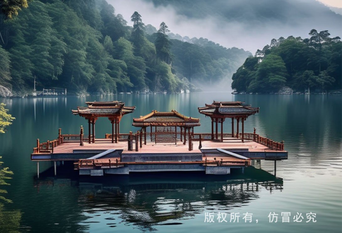 水上舞臺效果圖