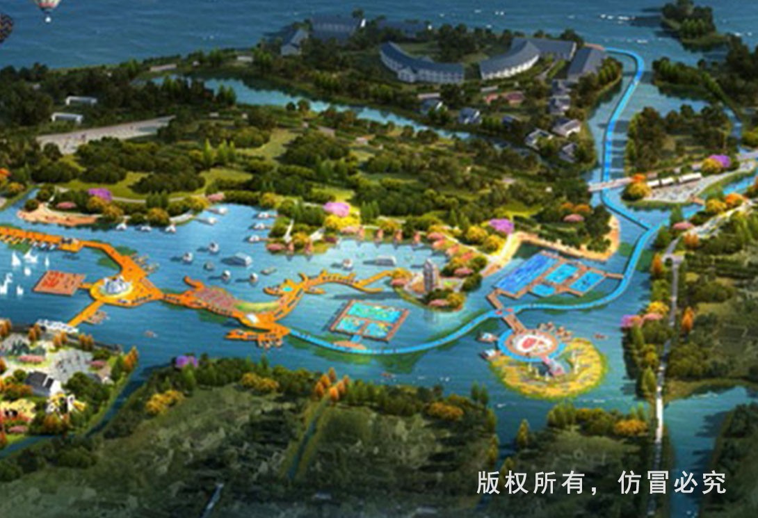 水上文旅規(guī)劃效果圖