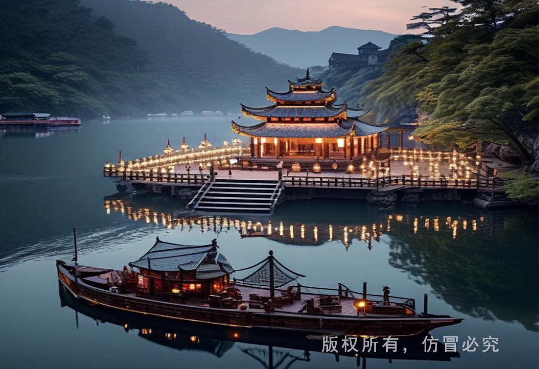 水上舞臺效果圖