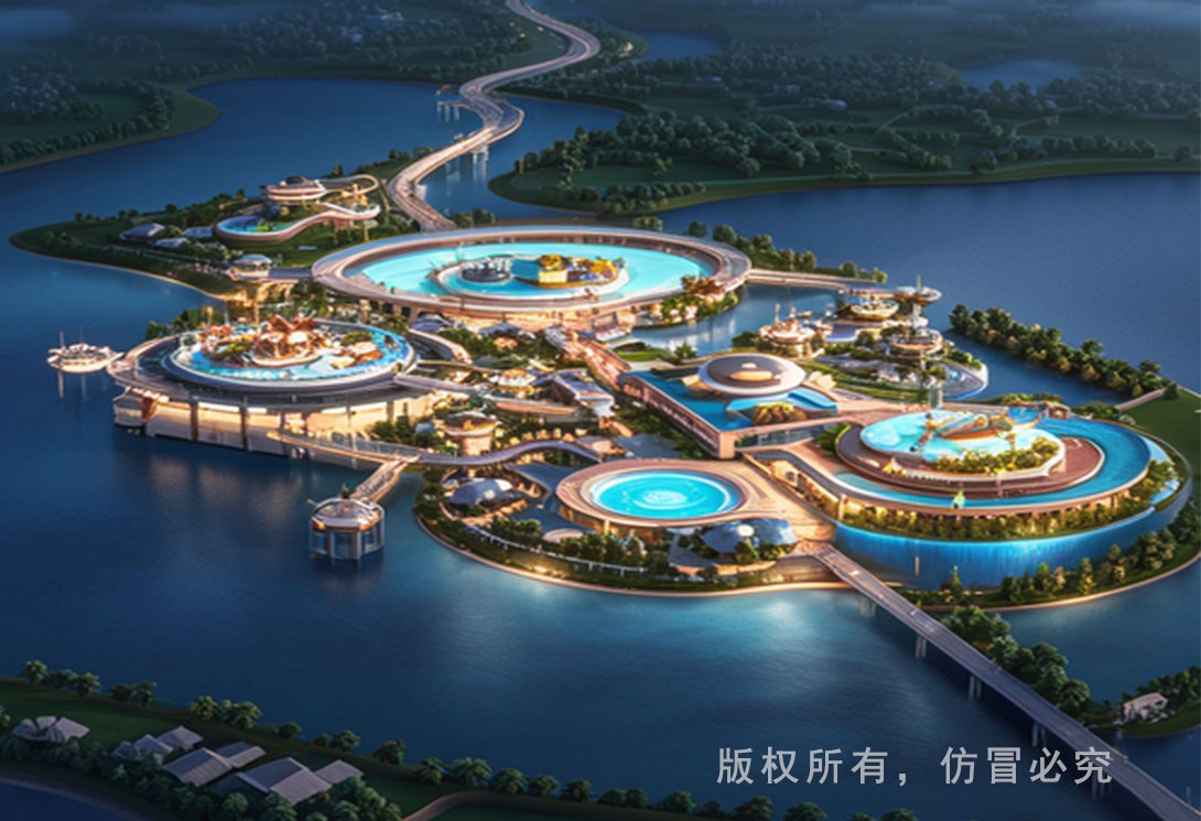 水上文旅規(guī)劃效果圖