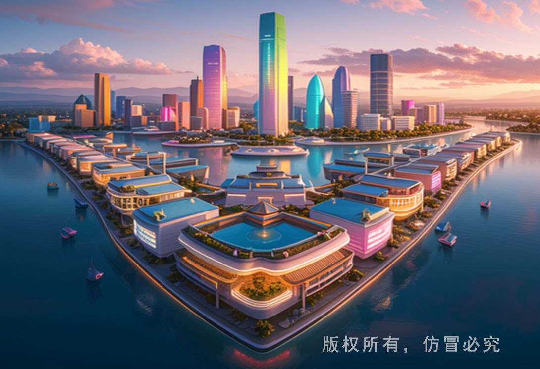 水上文旅規(guī)劃效果圖