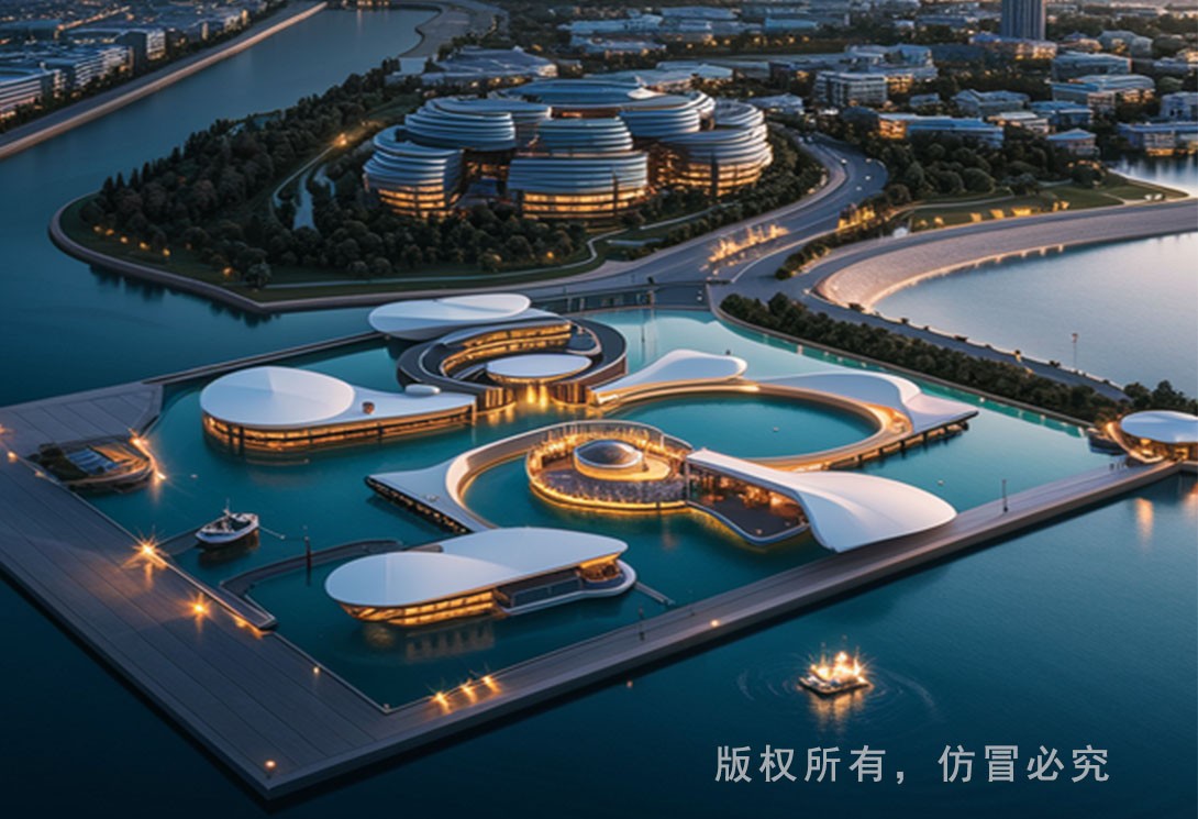 水上文旅規(guī)劃效果圖
