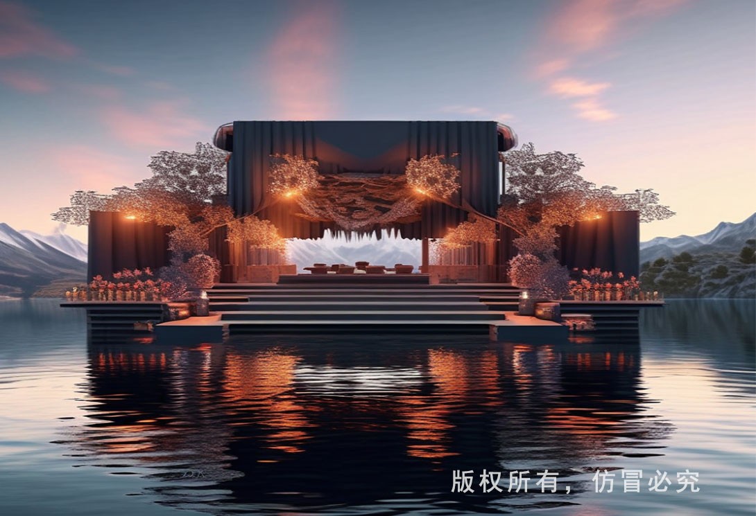 水上舞臺效果圖