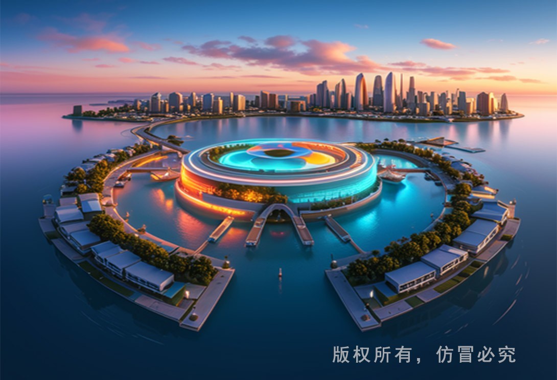水上文旅規(guī)劃效果圖