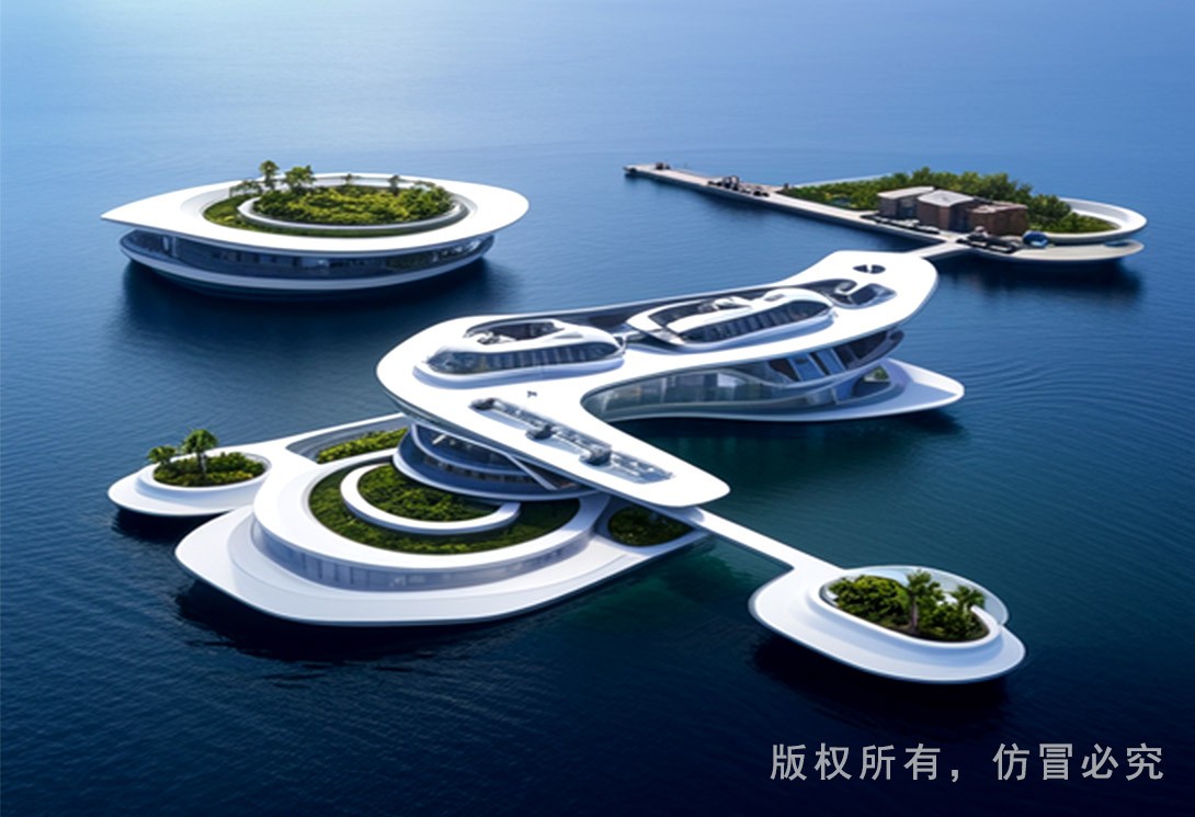 水上度假村效果圖