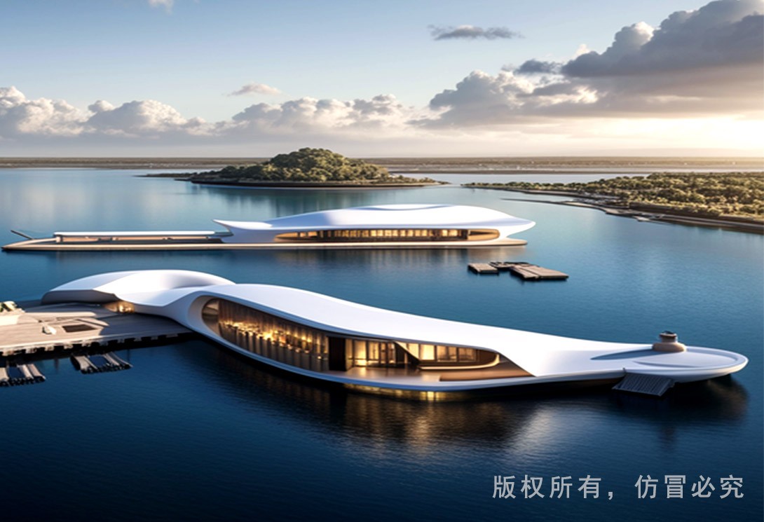 水上度假村效果圖