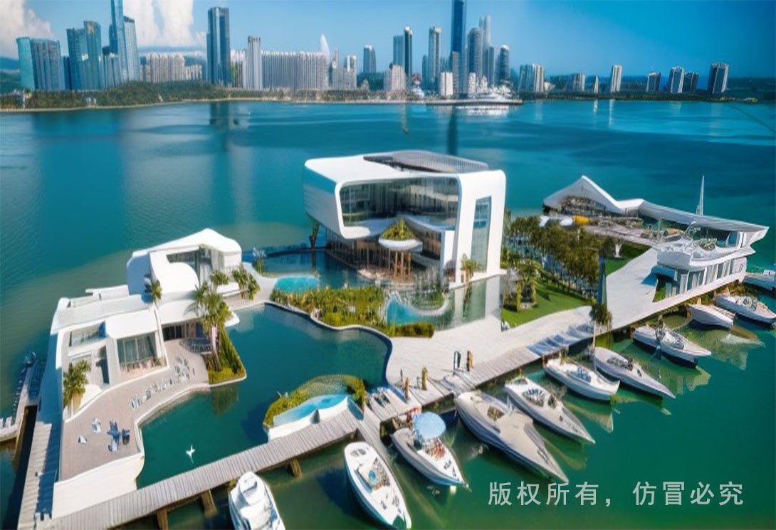 新一代游艇碼頭效果圖