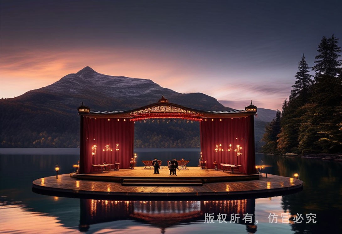 水上舞臺效果圖