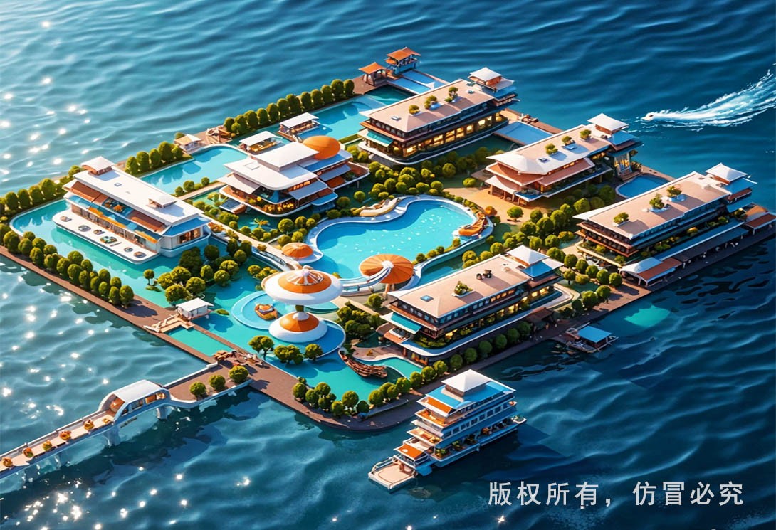 水上文旅規(guī)劃效果圖