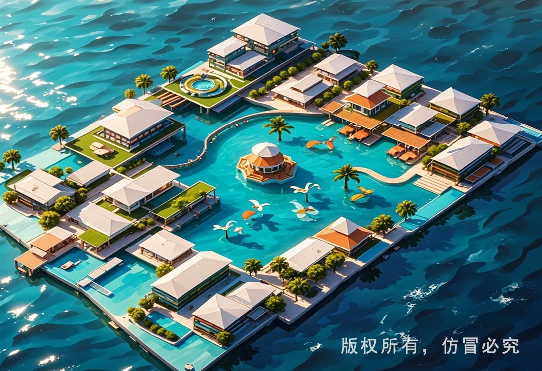 水上文旅規(guī)劃效果圖