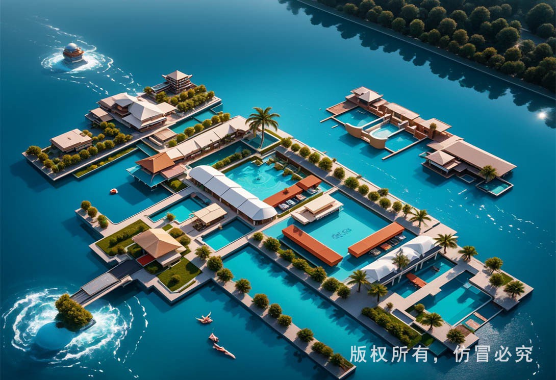 水上文旅規(guī)劃效果圖