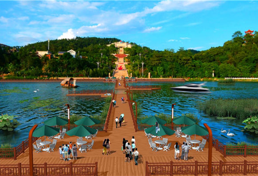 水上浮橋