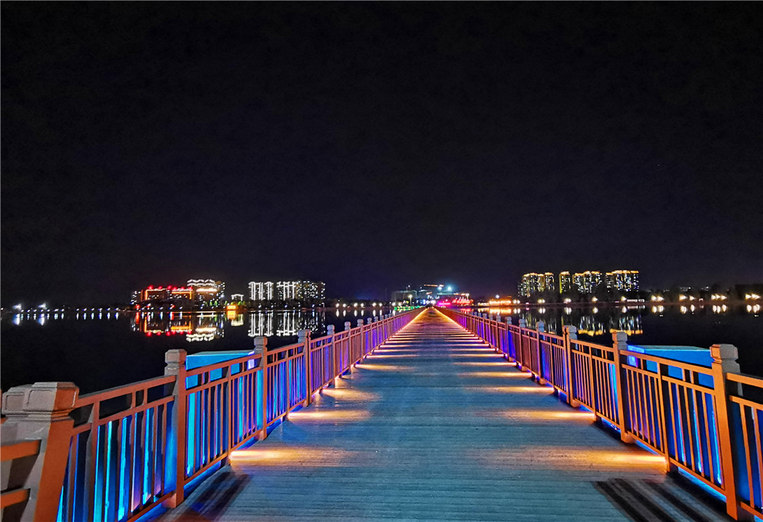 河北正定縣塔元莊大型觀光車浮橋