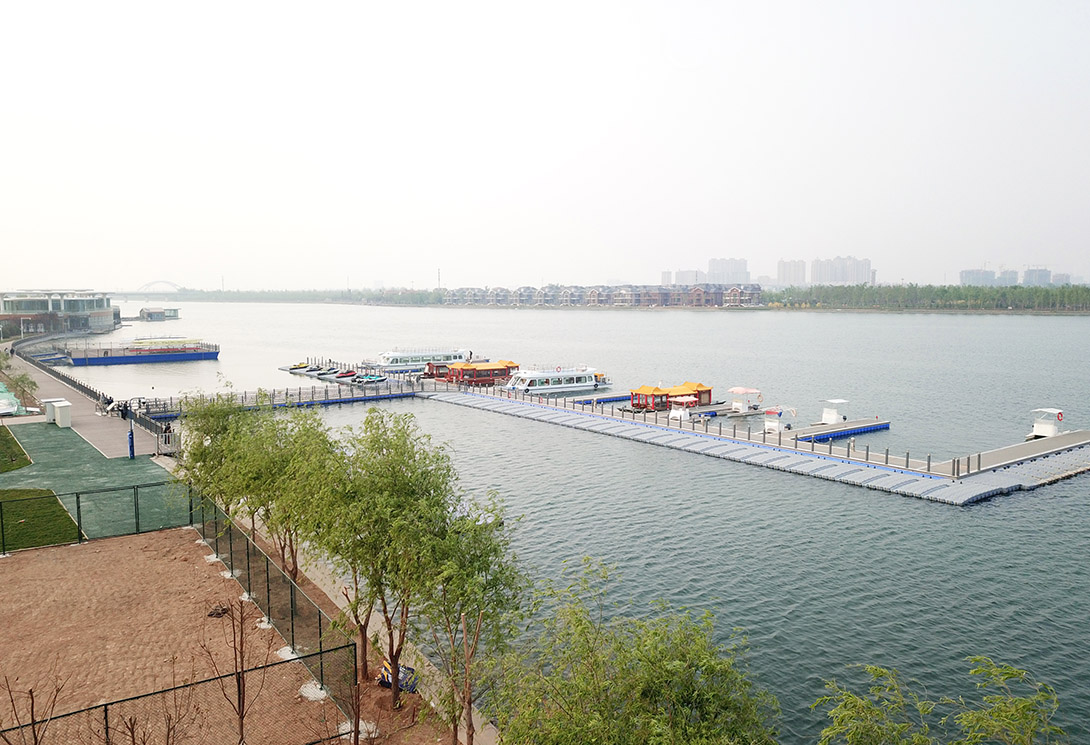 河北石家莊滹沱河大型高檔觀光游艇碼頭