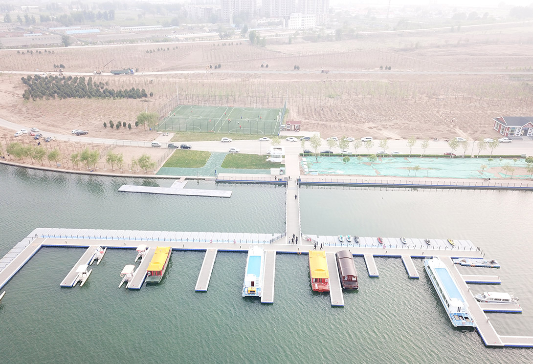 河北石家莊滹沱河大型高檔觀光游艇碼頭